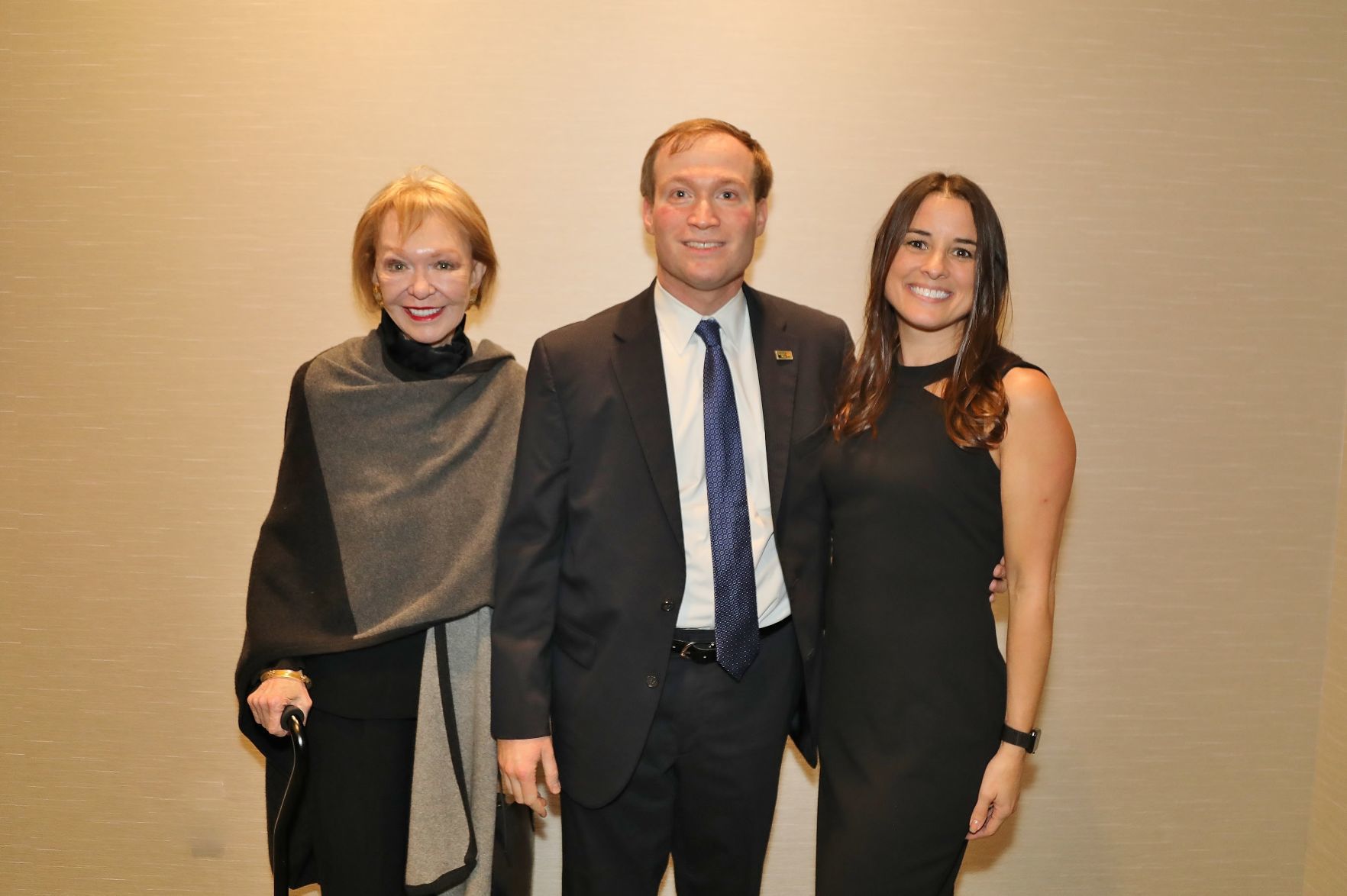 Donna Wilkinson, Honoree Peter Neidorff, Shannon Laine